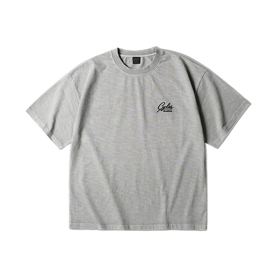 JIST6948_stonegray_29 EZKATON Just Fit Pigment Short Sleeve Stonegray JIST6948