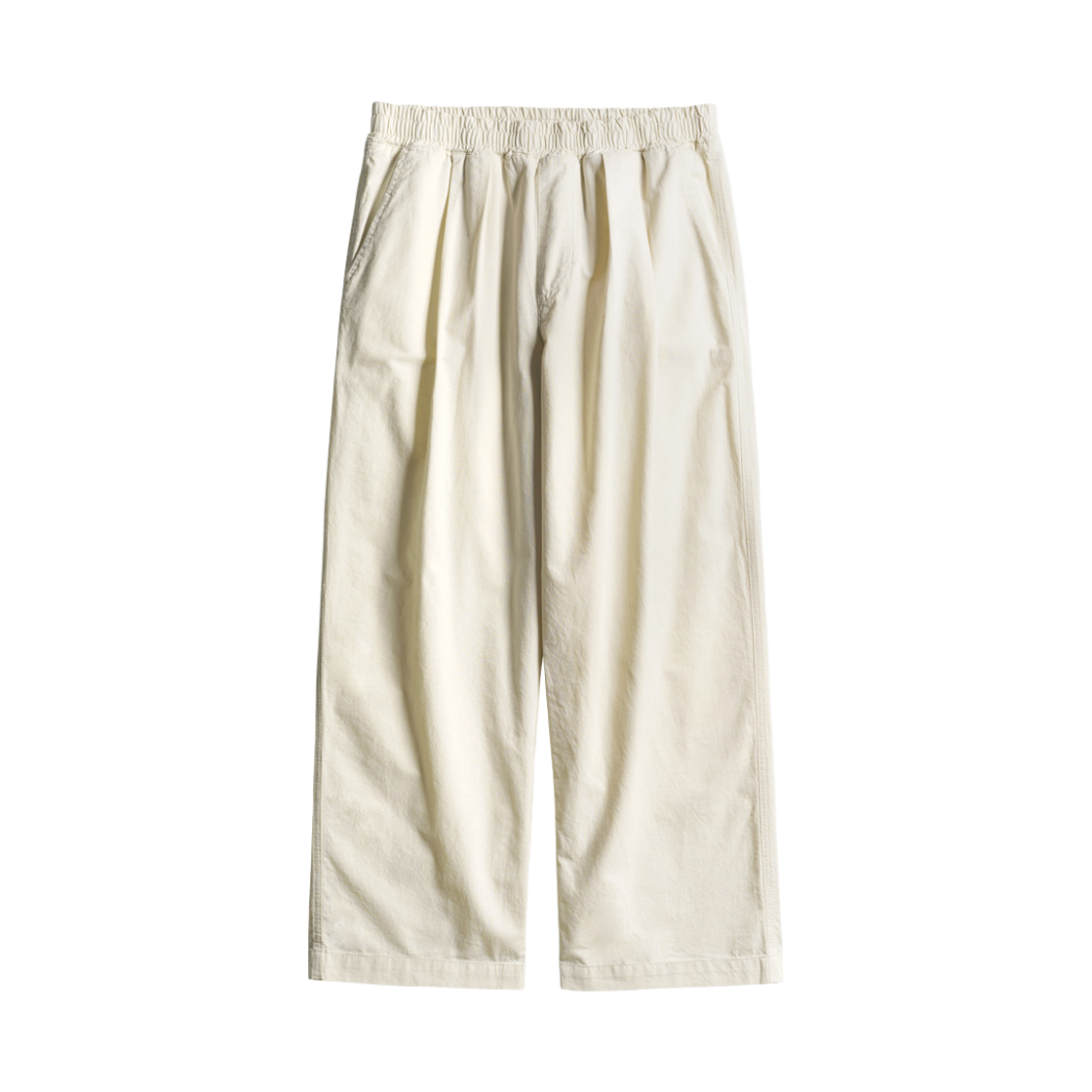 JULP4619_Cream_29 PERSTEP Coolmix Pigment Linen Like Long Pants Cream JULP4619