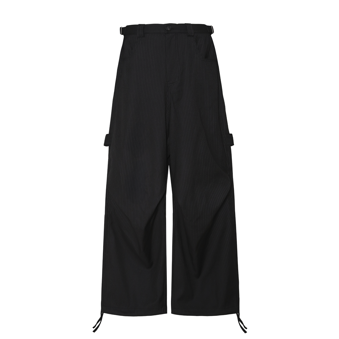 카미엔 247 올 데이 스트라이프 팬츠 블랙(Kamien 247 All Day Stripe Pants Black) - 1