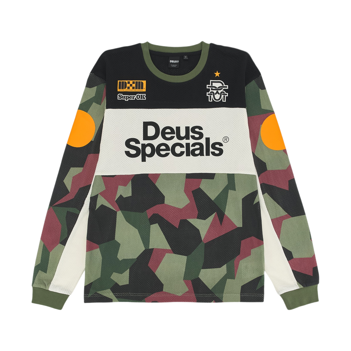 D261MLT384-863 / D261ULT384-863 Deus Ex Machina Colt Ryder Moto Jersey Camo