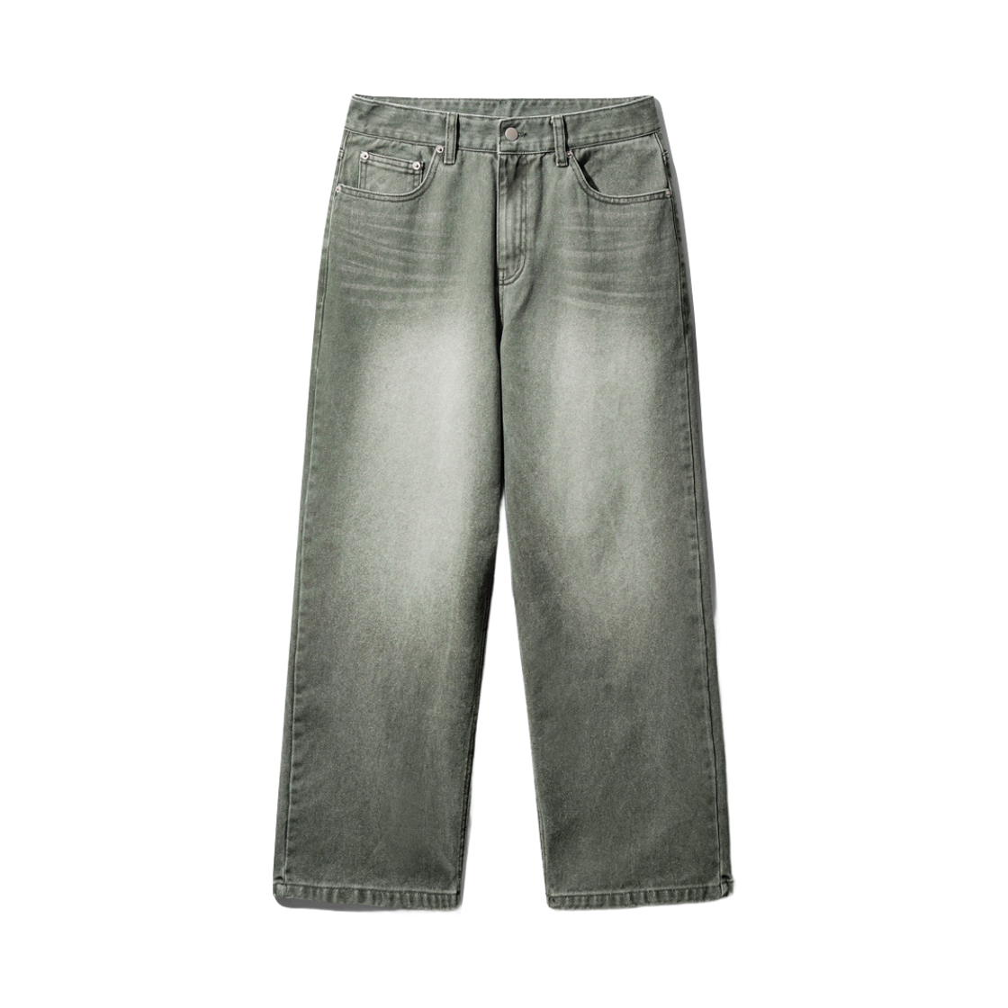 MMLP6783_Khaki_29 EZKATON Burnet Pigment Wide Pants Khaki MMLP6783
