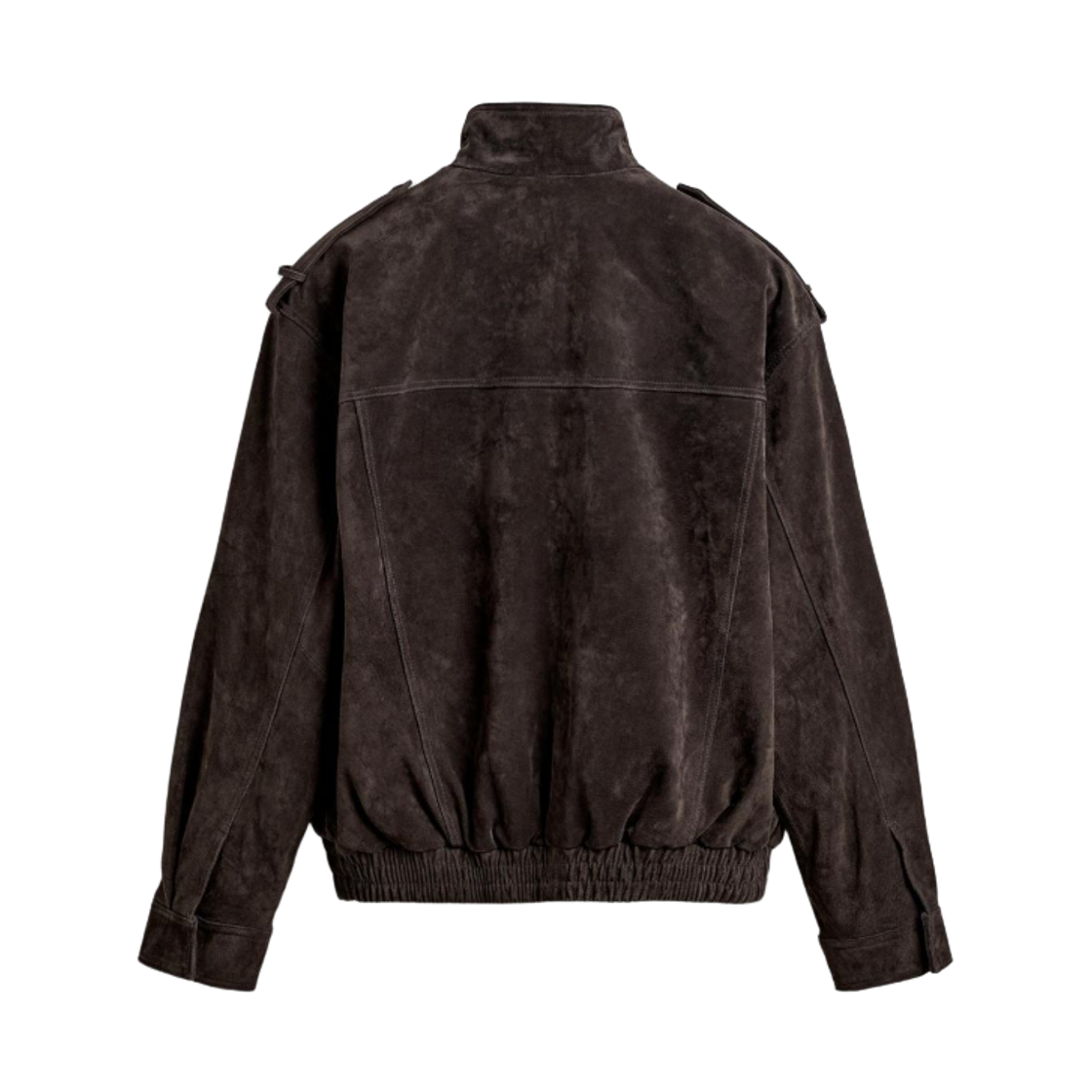 자라 스웨이드 레더 점퍼 앤트러사이트 그레이(Zara Suede Leather Jumper Anthracite Grey) - 2