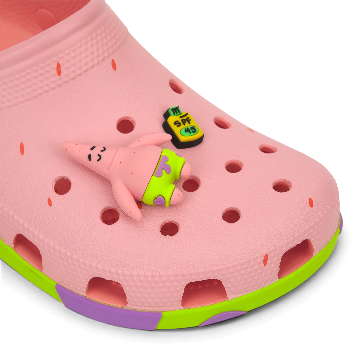 크록스 x 스폰지밥 뚱이 클래식 클로그 멜론(Crocs x Spongebob Patrick Star Classic Clog Melon) - 7
