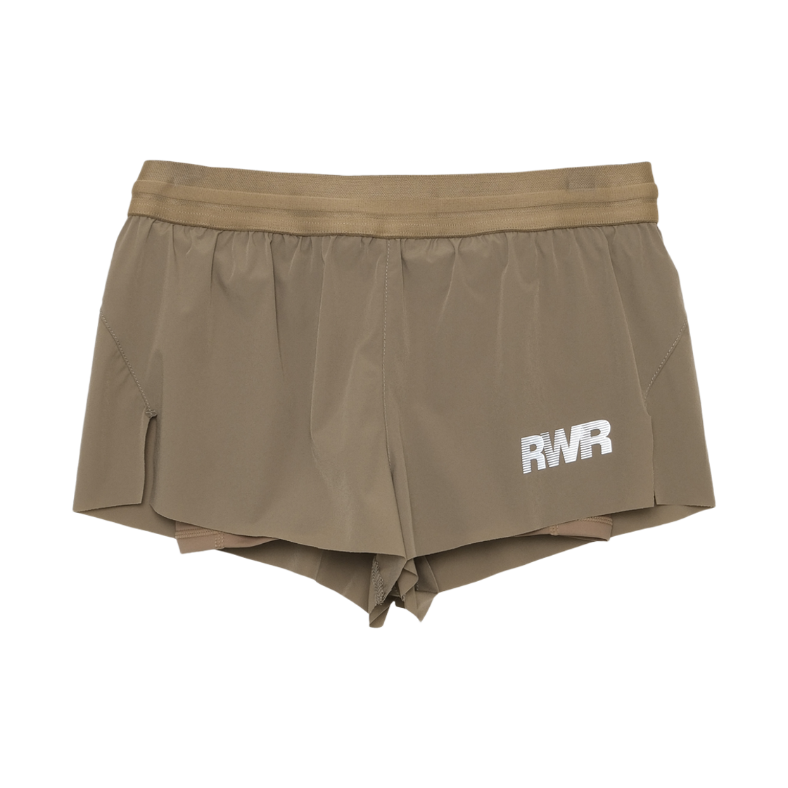 APP0182 runwhither Womens 2in1 3inch Shorts Sand