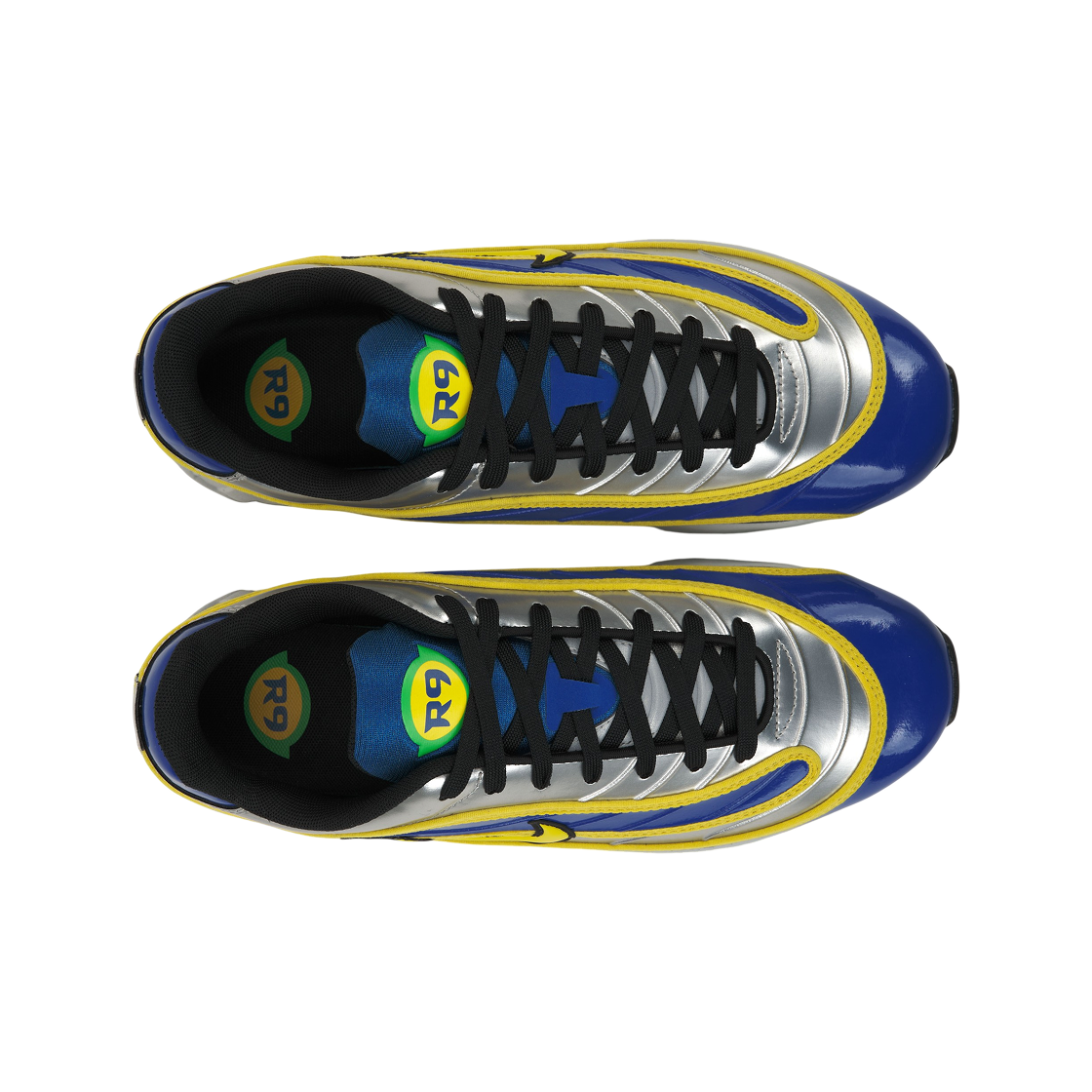 나이키 에어 맥스 조가 보니토 R9 메탈릭 실버 바시티 메이즈(Nike Air Max Joga Bonito R9 Metallic Silver Varsity Maize) - 5