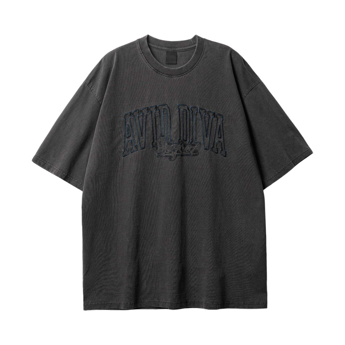 SHST6791_Deepgray_29 EZKATON Avid Pigment Short Sleeve Deepgray SHST6791