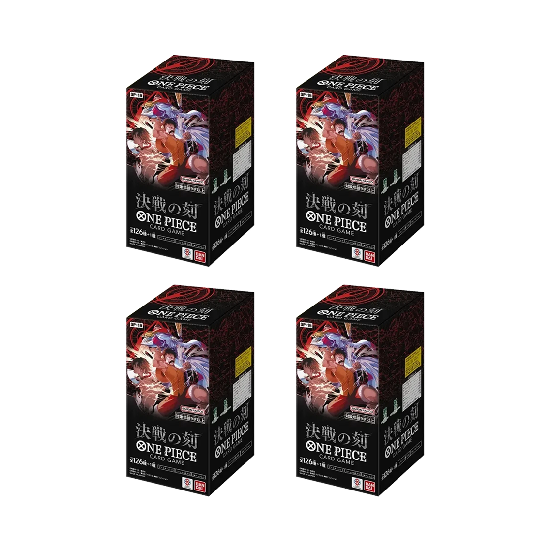 원피스 TCG OP-16 부스터 팩 결전의 때 4 박스 (96팩/일어판)(One Piece TCG OP-16 Booster Pack The Time of Battle 4 Boxes (Pack of 96/Japanese Ver.)) - 1