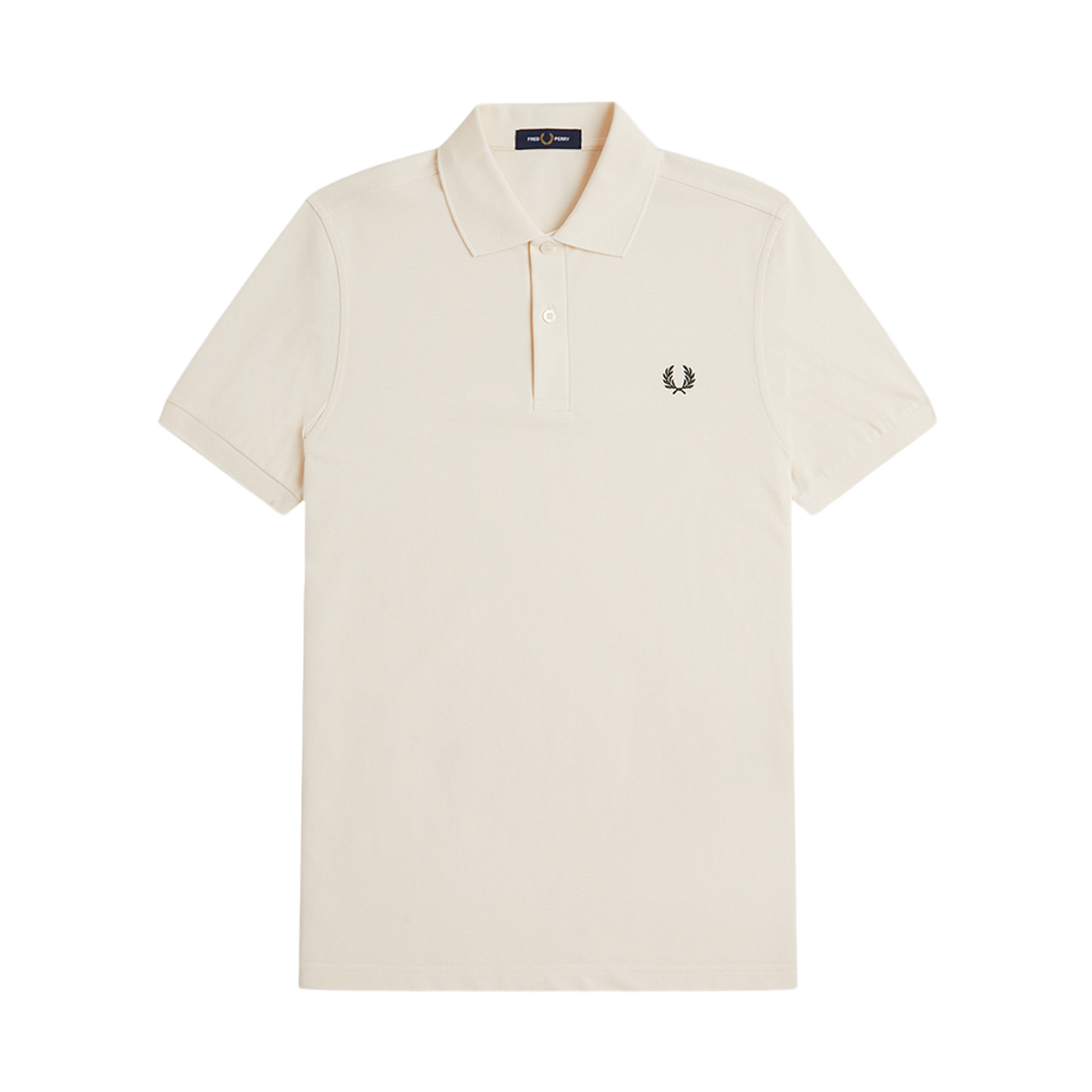 프레드페리 M6000 플레인 프레드페리 셔츠 에크루/나이트그린(Fred Perry M6000 Plain Fred Perry Shirt Ecru/Nght Green)