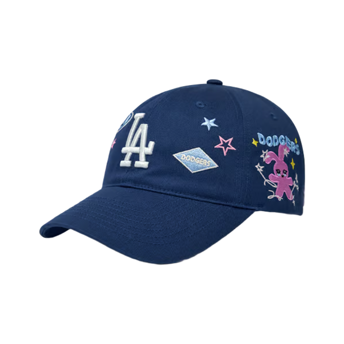 MLB 스타 버니 언스트럭쳐 볼캡 LA다저스 네이비(MLB Star Bunny Unstructured Ball Cap LA Dodgers Navy)