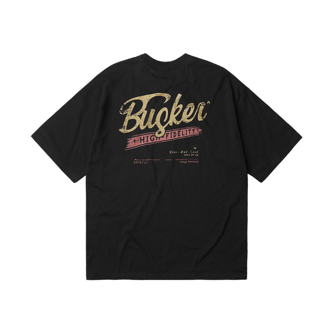 에즈카톤 록 피크 반팔티셔츠 블랙 KMST6869(EZKATON Rock Pick Short Sleeve Black KMST6869)