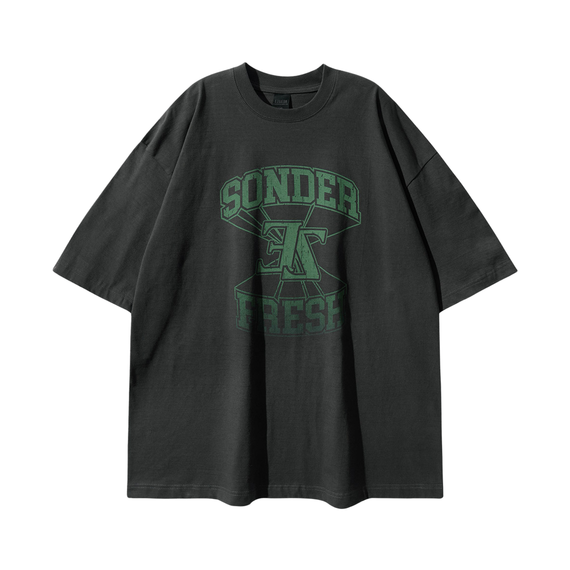 KMST6693_Deepgray_291 EZKATON Sonder Short Sleeve Deepgray KMST6693