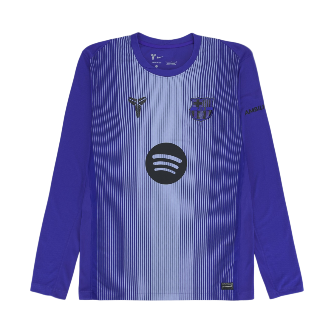 HQ9290-511 Nike FC Barcelona 2025/26 Stadium Goalkeeper Away Kobe Dri-Fit Football Replica Shirt Persian Violet Light Thistle (HQ9290-511) (Non Marking Ver.)