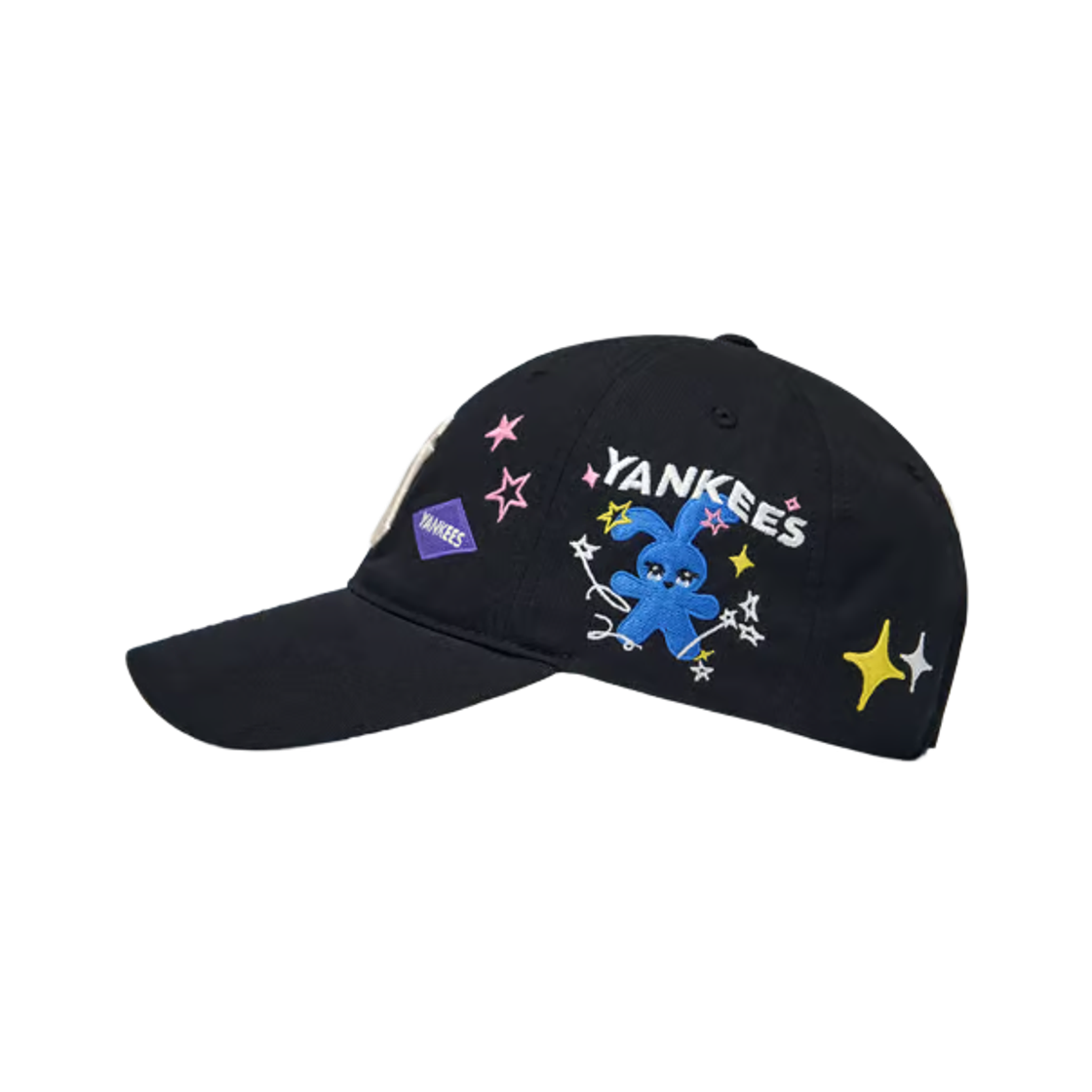 MLB 스타 버니 언스트럭쳐 볼캡 뉴욕양키스 블랙(MLB Star Bunny Unstructured Ball Cap New York Yankees Black) - 2