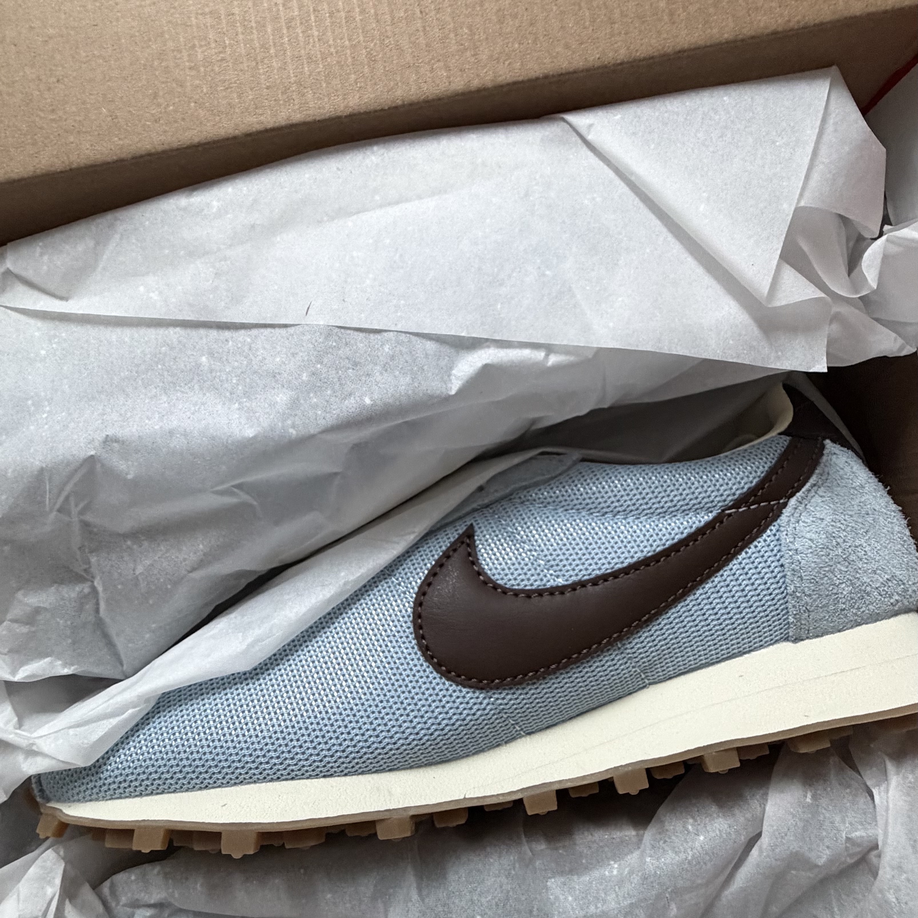 (W) Nike LD-1000 Light Armory Blue Coconut Milk 착용 스타일 - 1