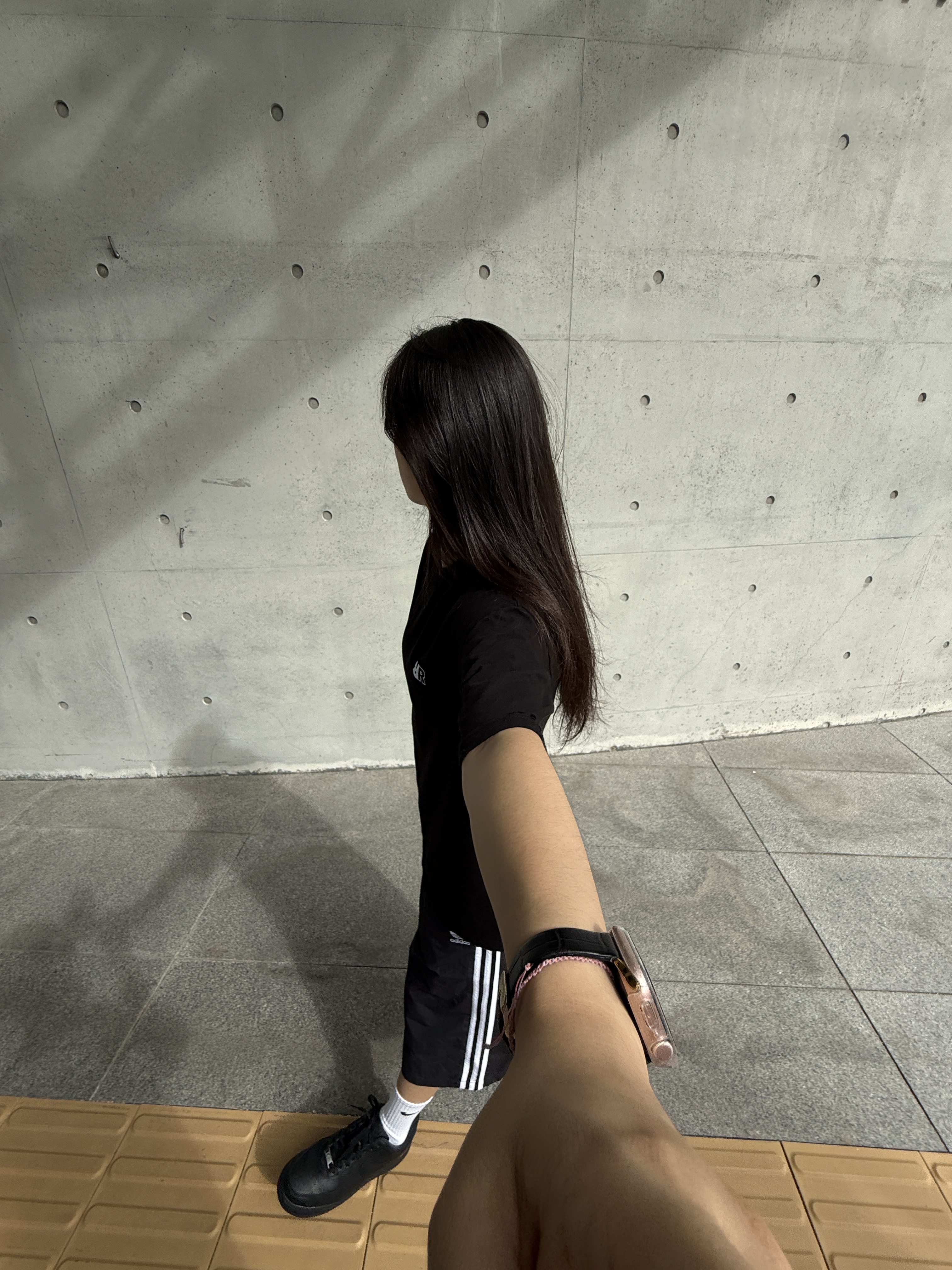 Adidas Originals Capri Shorts Black White - KR Sizing, Nike x Supreme Air Force 1 Low Black 착용 스타일 - 1