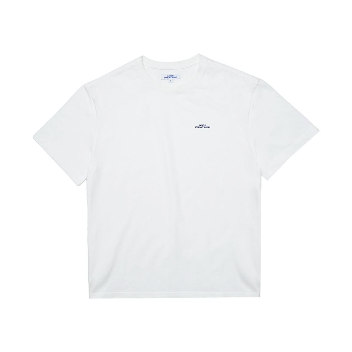 S52116 Nice Weather Apparel OG Logo T-Shirt White