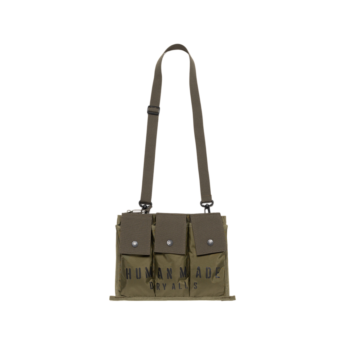 HM32GD011 Human Made Military Shoulder Bag Olivedrab