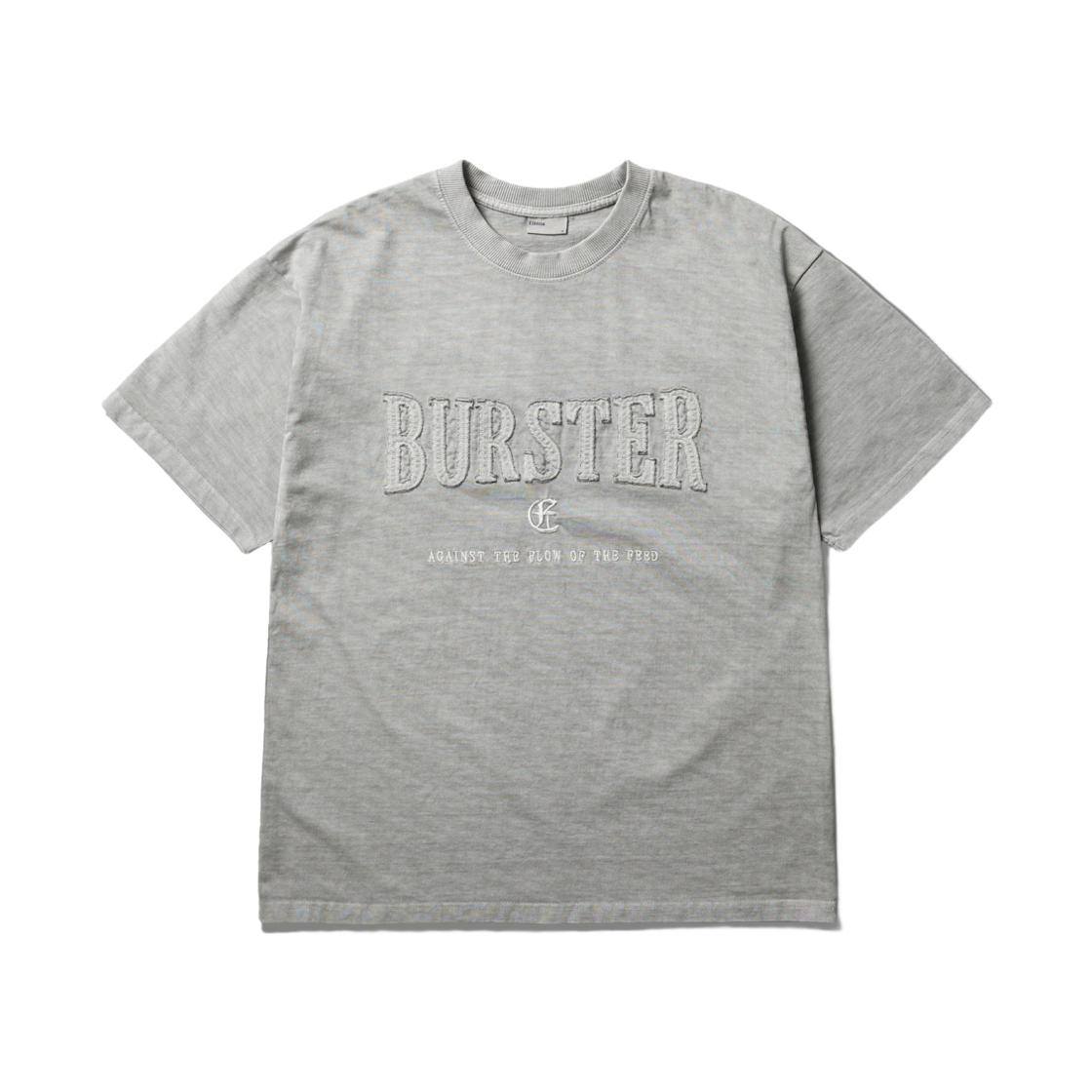 KJST6945_ashgray_29 EZKATON Burster Pigment Short Sleeve Ashgray KJST6945