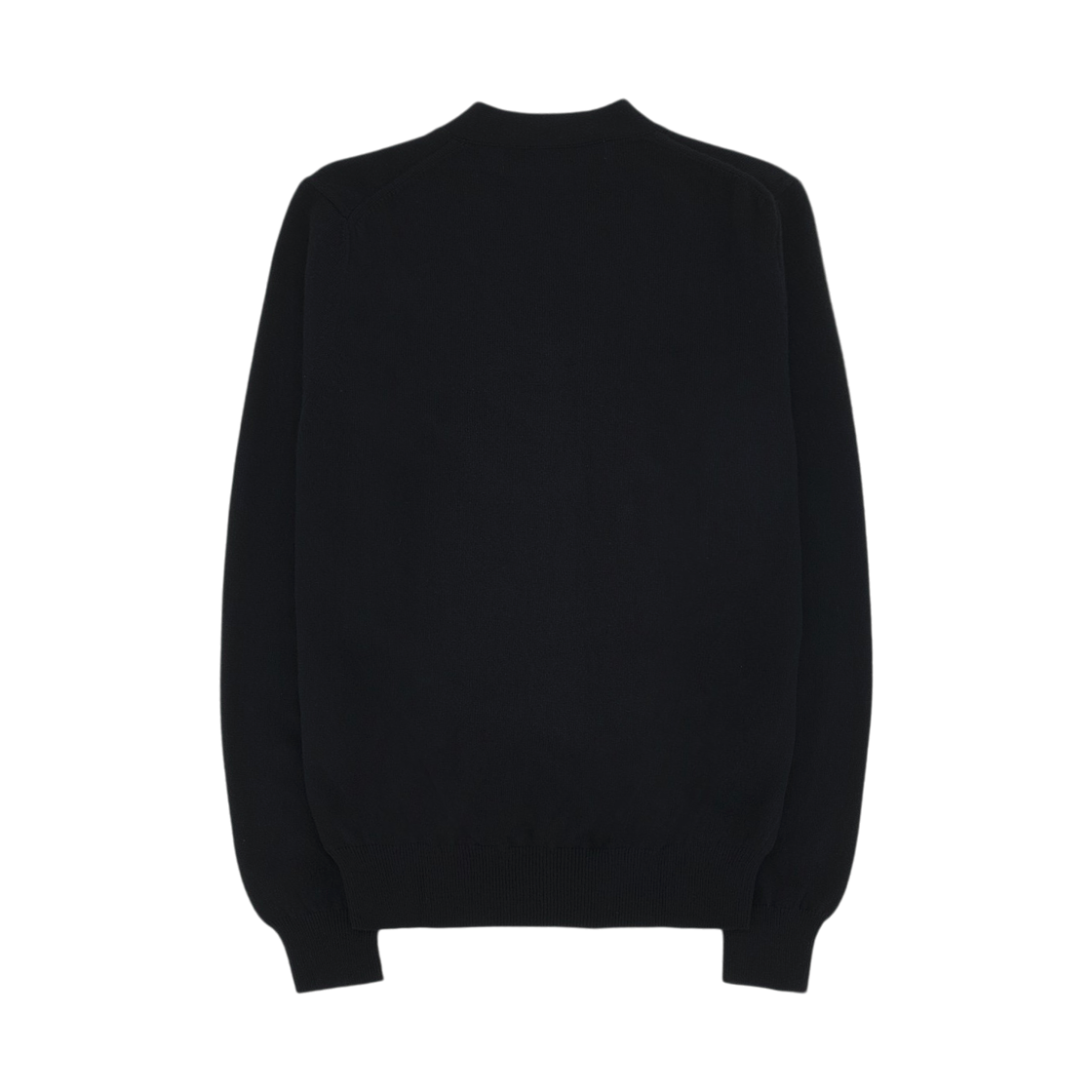 플레이 꼼데가르송 레드 하트 니트 가디건 블랙(Play Comme des Garcons Knit Red Heart Cardigan Black) - 2