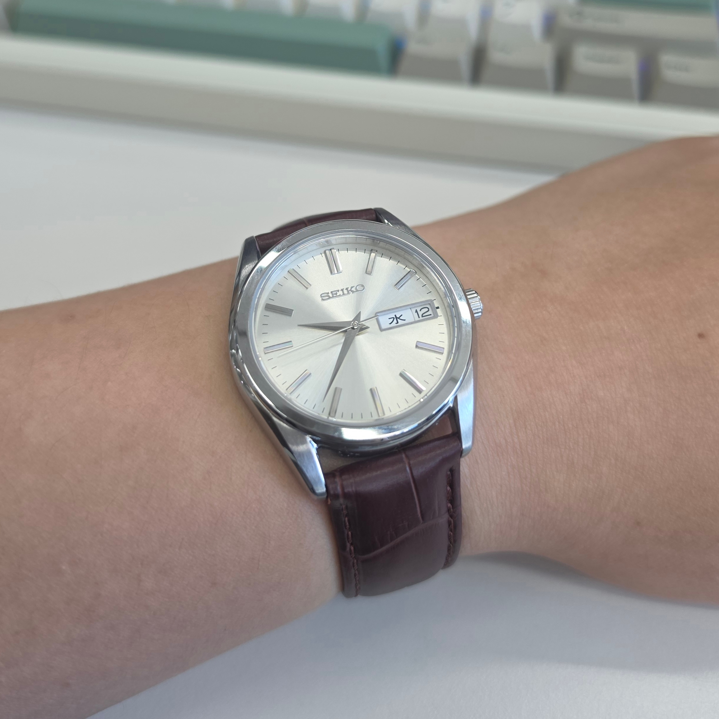 Seiko SBTH007 Silver 착용 스타일