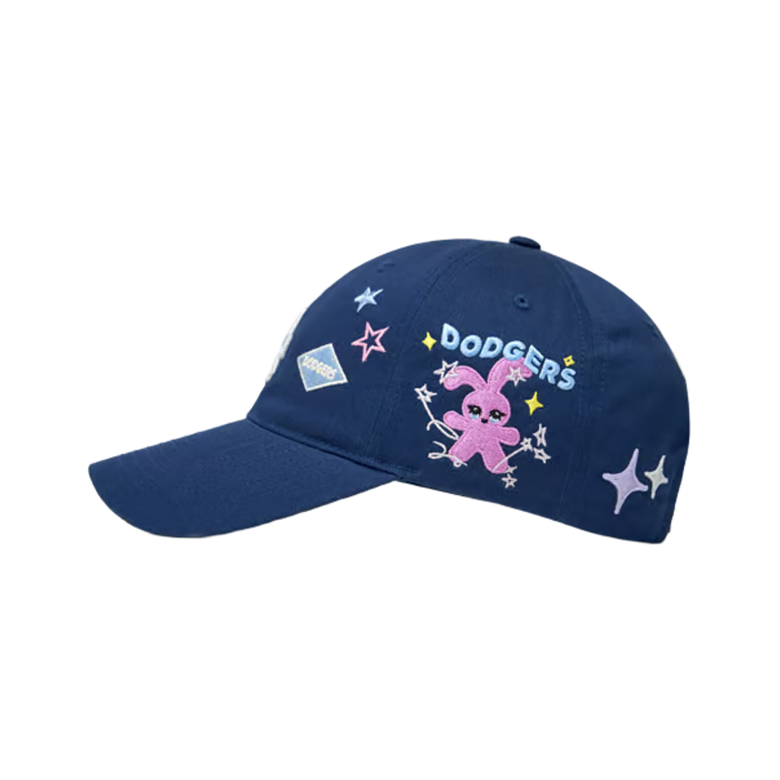 MLB 스타 버니 언스트럭쳐 볼캡 LA다저스 네이비(MLB Star Bunny Unstructured Ball Cap LA Dodgers Navy) - 2