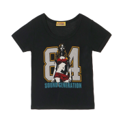 (W) Hysteric Glamour Sound T-Shirt Black