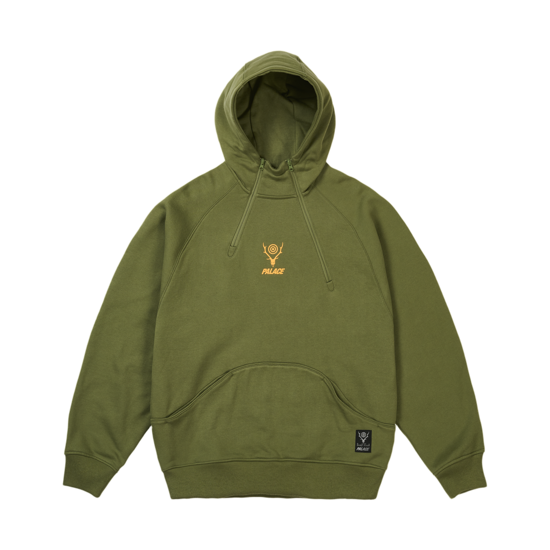 팔라스 x 사우스2 웨스트8 후드 올리브 - 26FW(Palace x South2 West8 Hood Olive - 26FW) - 2