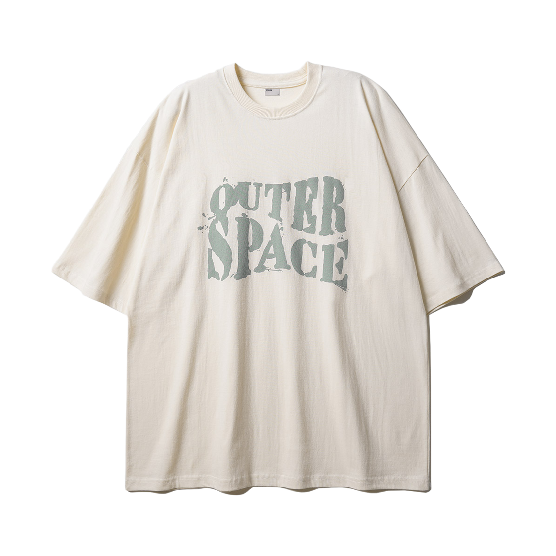 KMST6696_Creamgray_291 EZKATON Space Short Sleeve Creamgray KMST6696