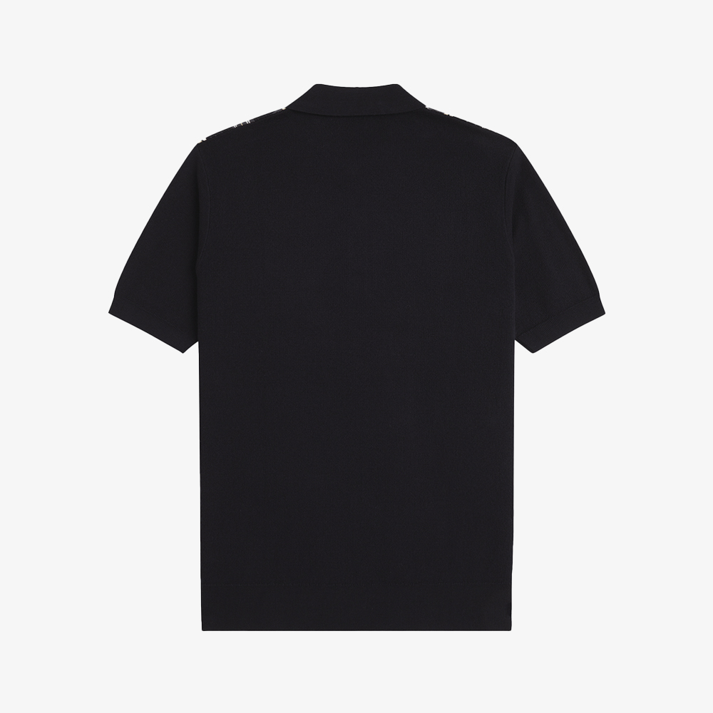 프레드페리 타탄 니트 셔츠 블랙(Fred Perry Tartan Knitted Shirt Black) - 6