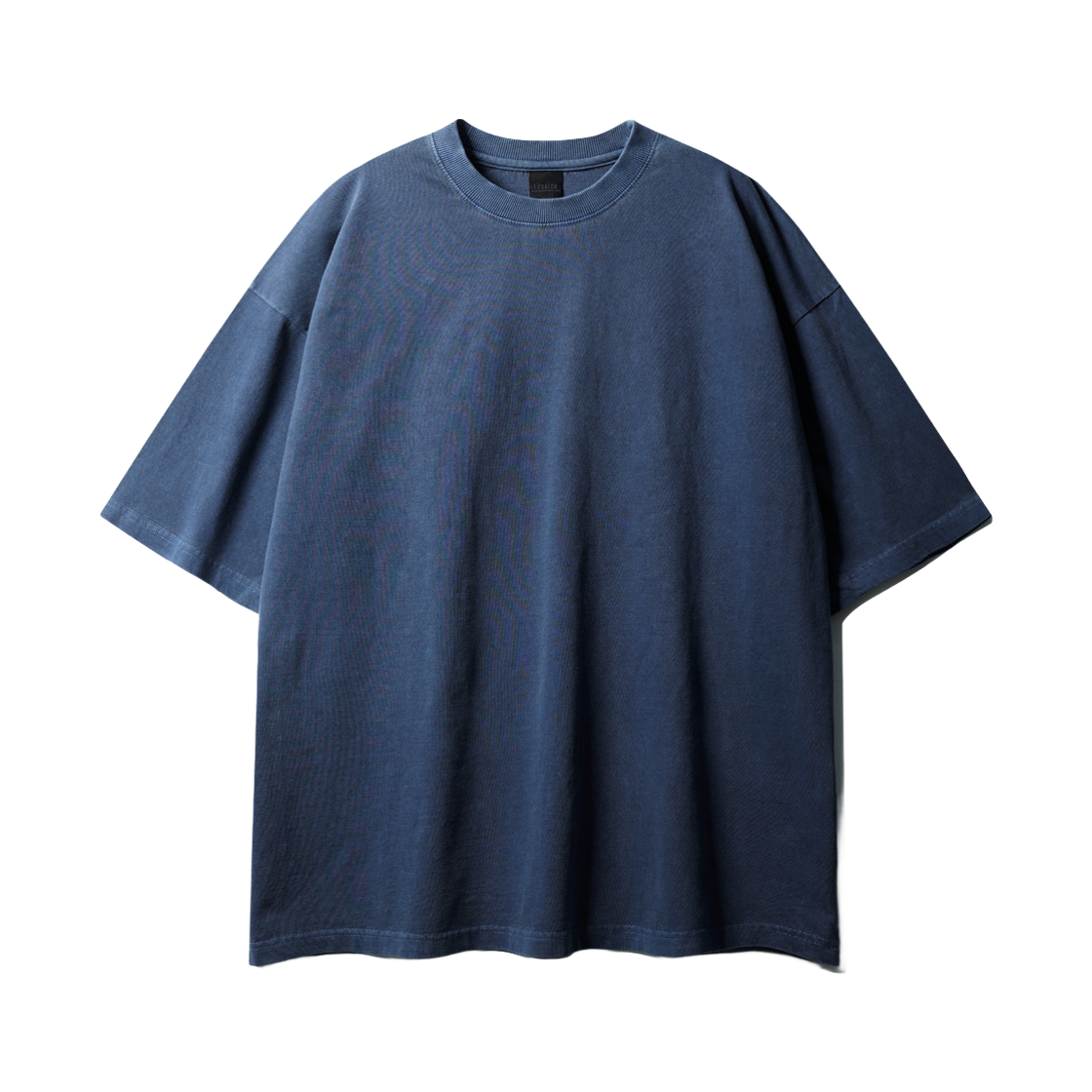 SHST6770_Blue_29 EZKATON 20s Pigment Short Sleeve Blue SHST6770
