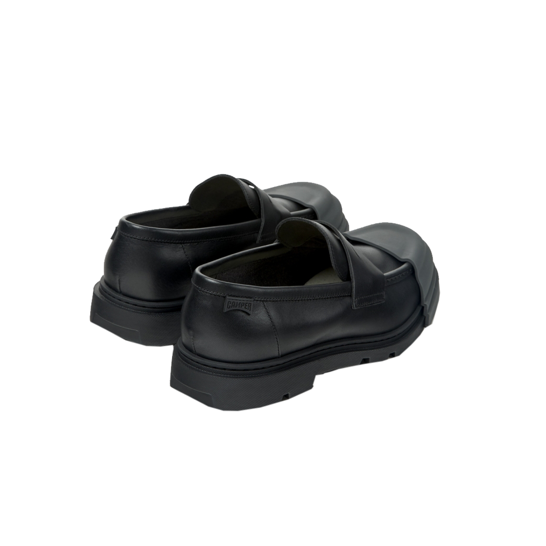 캠퍼 남성 정션 정장화 블랙(Camper Man Junction Loafer Black) - 4