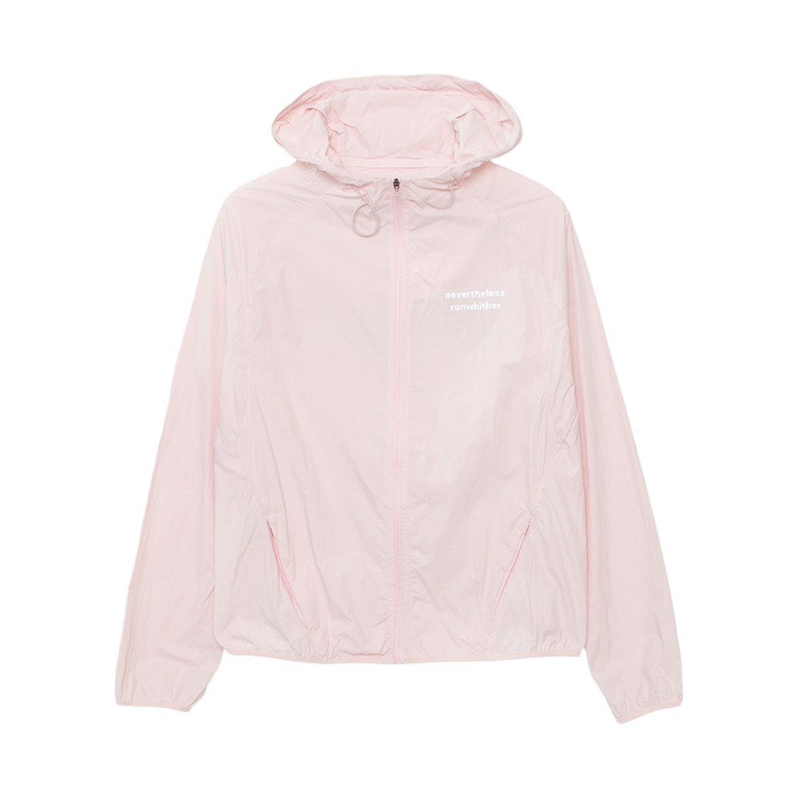 APP0202 runwhither Womens Windbreaker Jacket Pink