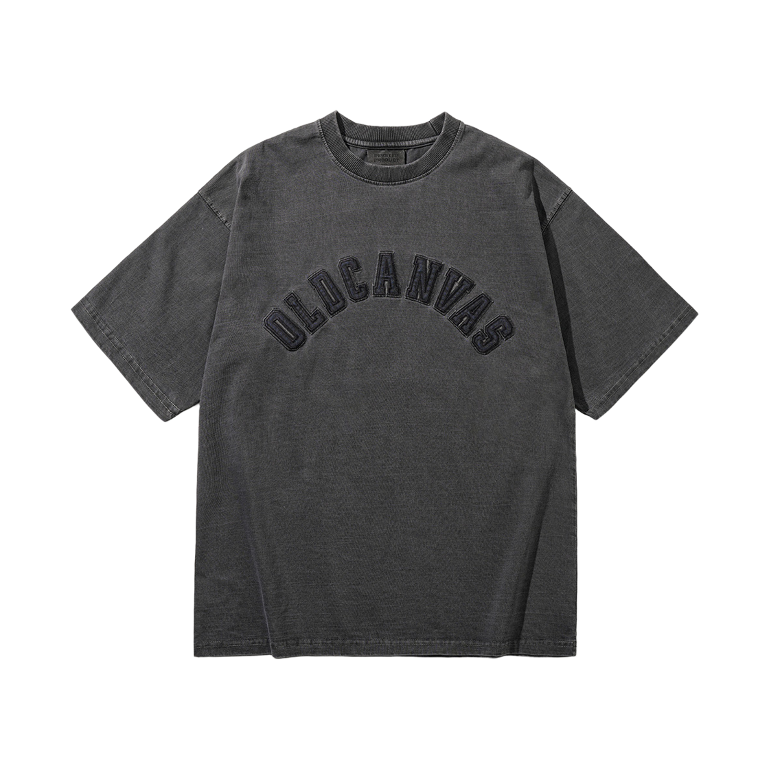 퍼스텝 올드 캔버스 피그먼트 반팔티셔츠 다크그레이 SMST4772(PERSTEP Old Canvas Pigment Short Sleeve Darkgray SMST4772)
