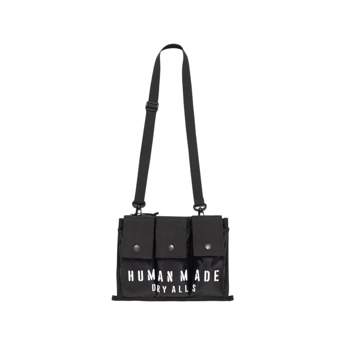 HM32GD011 Human Made Military Shoulder Bag Black