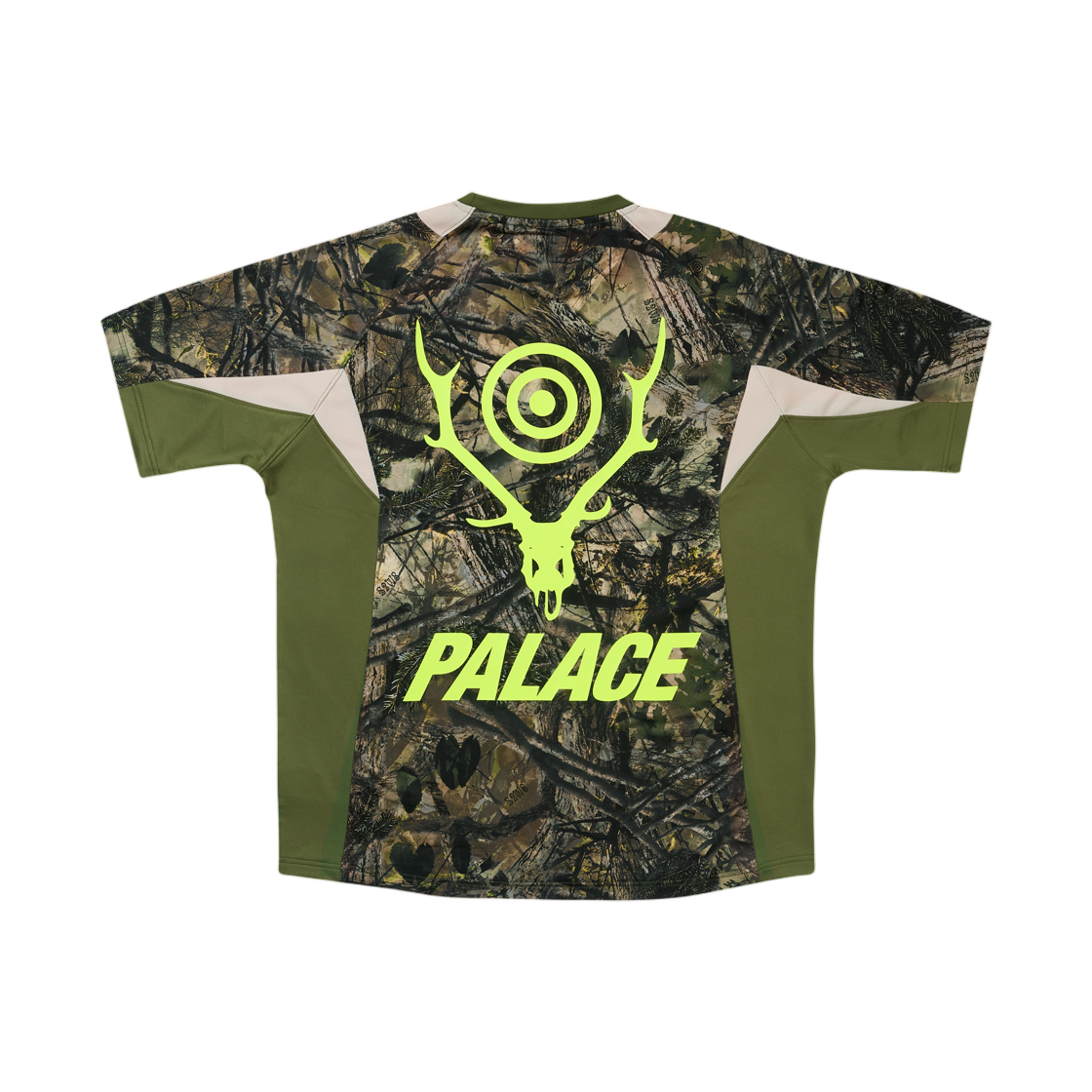 - Palace x South2 West8 Jersey Olive Camo - 26FW