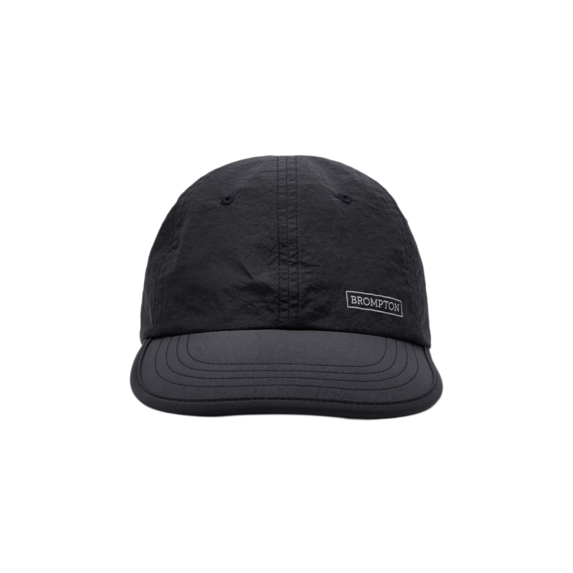 P265AHA105067 BROMPTON LONDON Nylon Curve Ball Cap D Navy