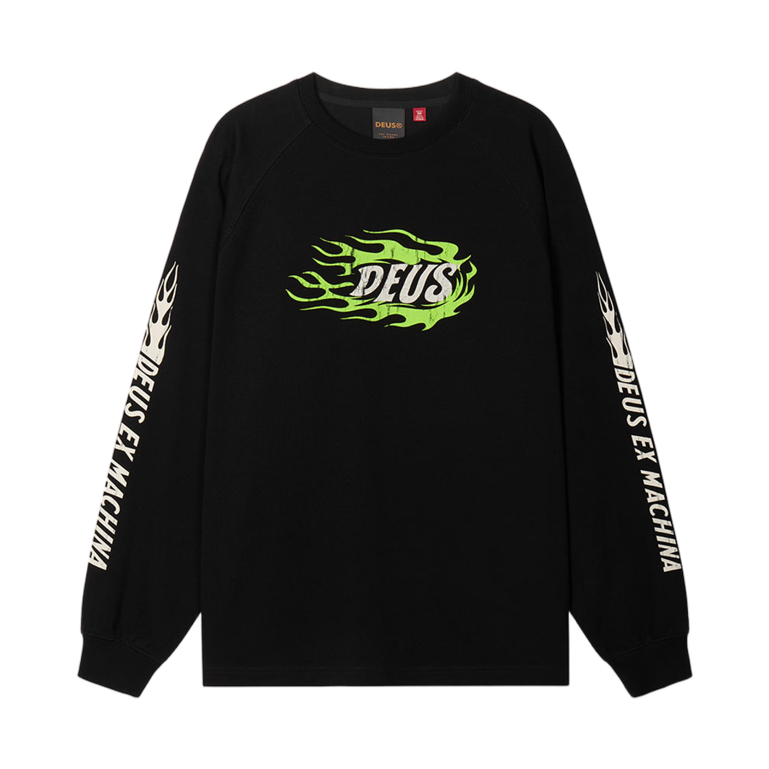 - Deus Ex Machina Hotmark L/S T-Shirt Black