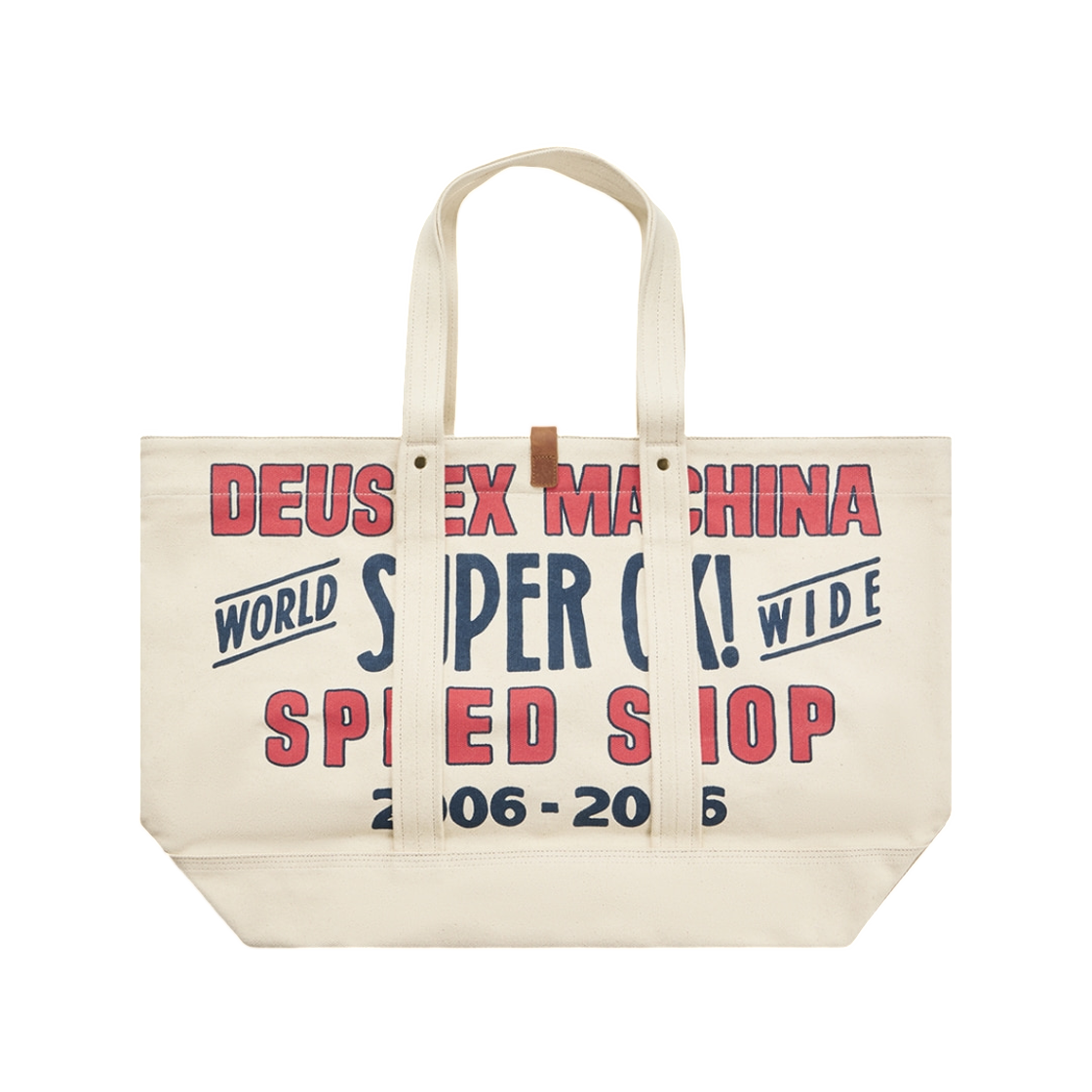 데우스 엑스 마키나 체스 캔버스 토트 화이트(Deus Ex Machina Chess Canvas Tote White) - 2