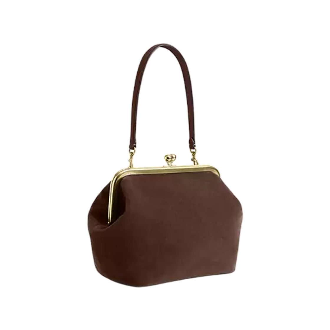 코치 키스락 프레임 백 27 B4 다크 초콜릿(Coach Kisslock Frame Bag 27 B4 Dark Chocolate) - 2