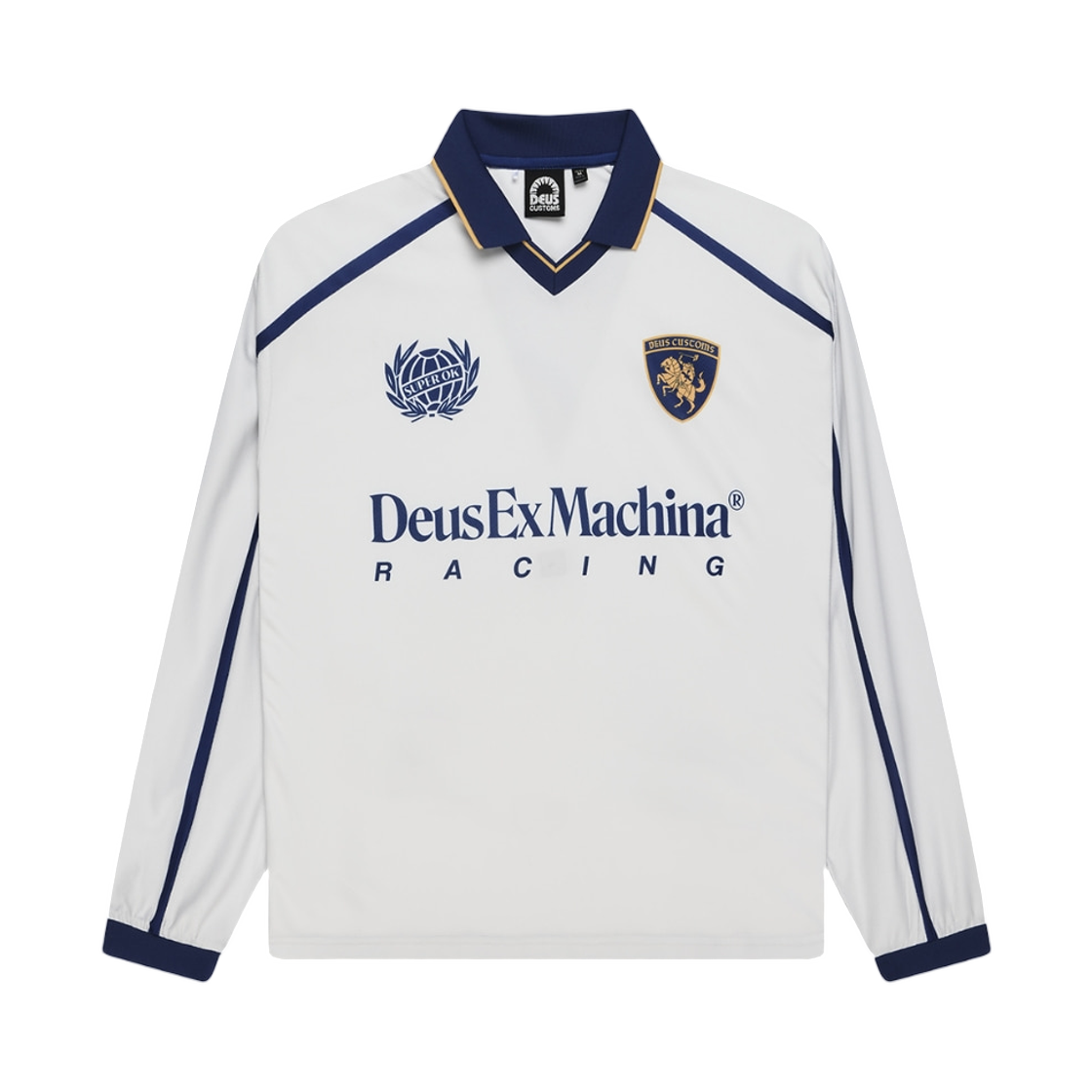 - Deus Ex Machina Galactico Moto Jersey White