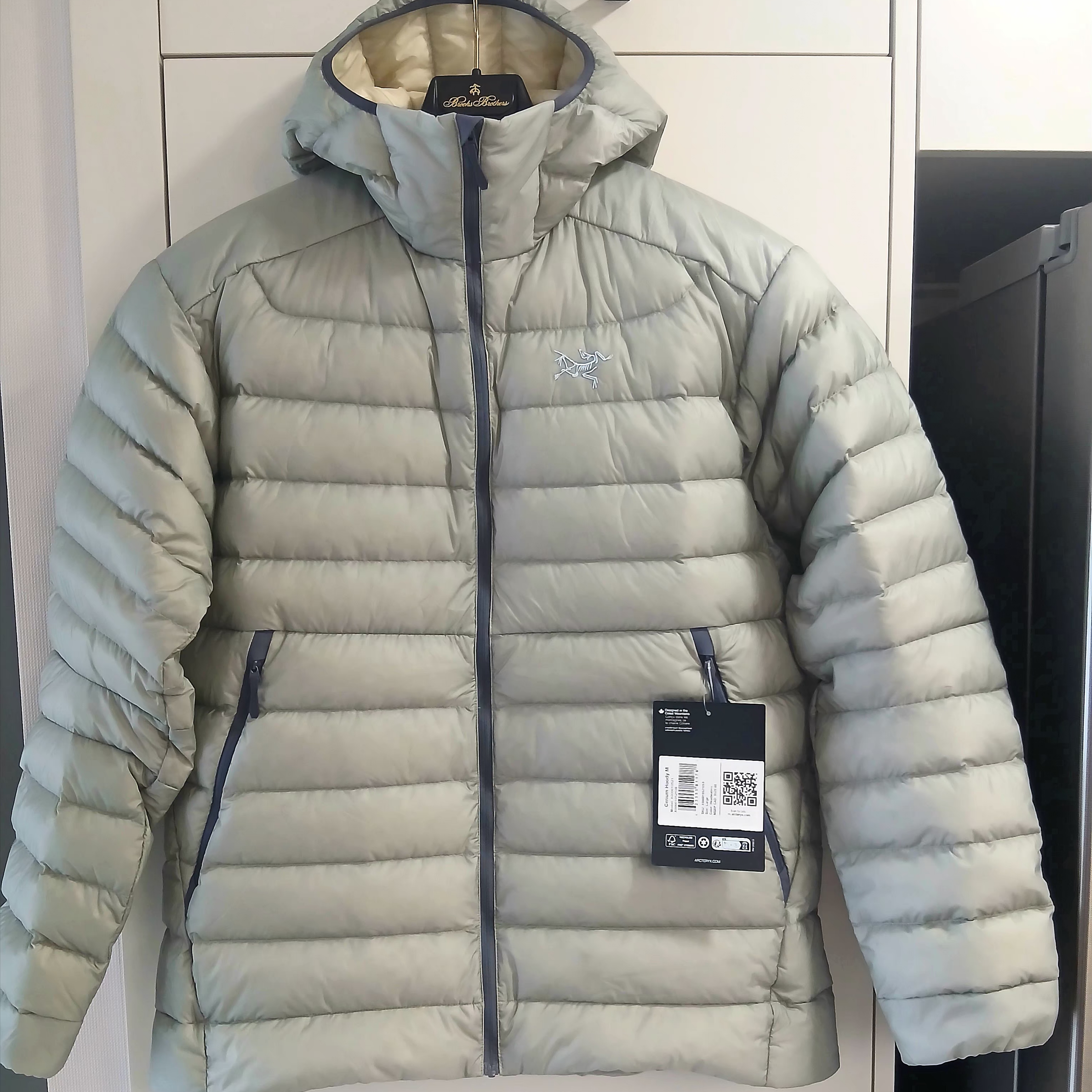 Arc'teryx Cerium Hoody Headwaters 착용 스타일 - 1