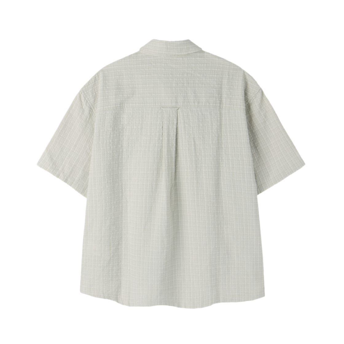 브롬톤 런던 체크 시어서커 셔츠 베이지(BROMPTON LONDON Check Seersucker Shirt Beige) - 2