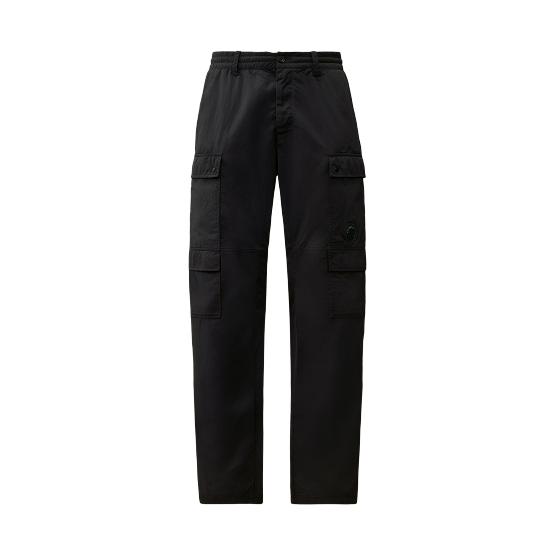 21CMPA188A110475G999 C.P. Company T-Flatt Regular Lens Cargo Pants Black - 26FW