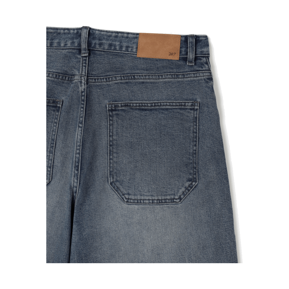 24/7 시리즈 가이하라 다이드 커브 데님 다크 블루(24/7 series Kaihara Dyed Curve Denim Dark Blue) - 5