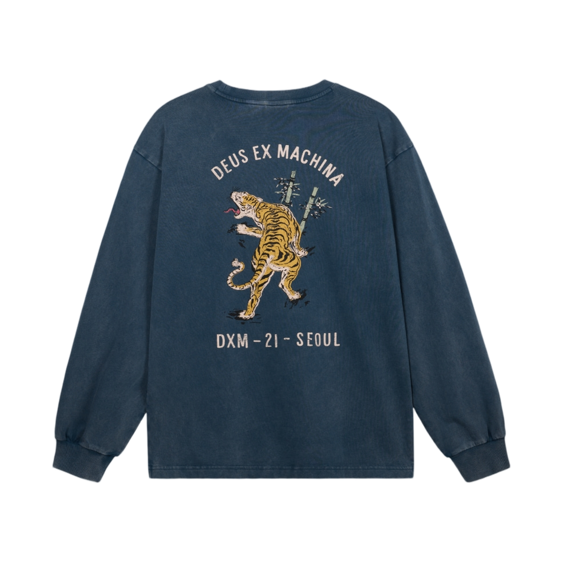 데우스 엑스 마키나 로어 롱슬리브 티셔츠 네이비(Deus Ex Machina Roar L/S T-Shirt Navy) - 1