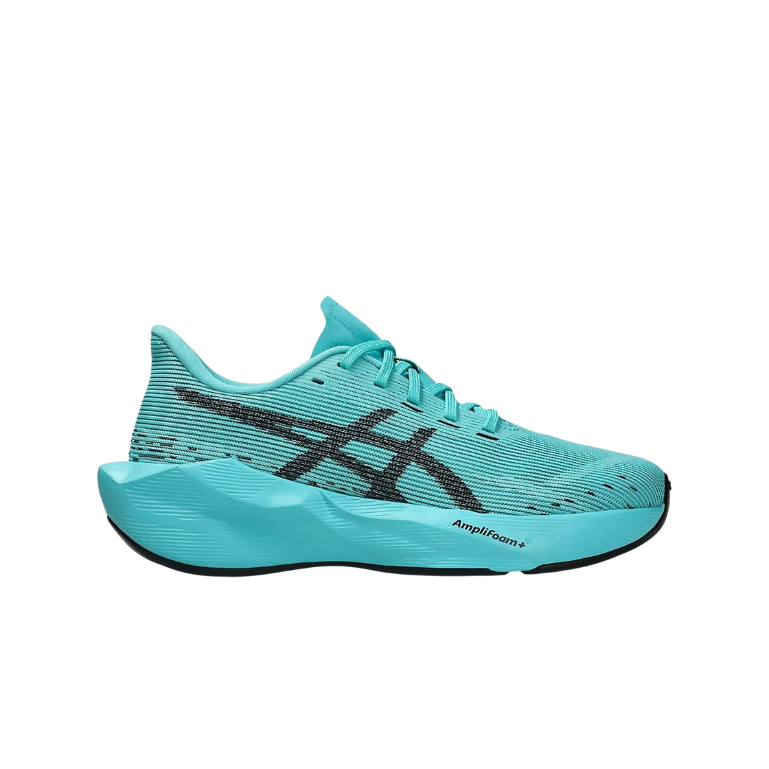 1014A396-400 (GS) Asics Novablast 6 Ice Mint Black