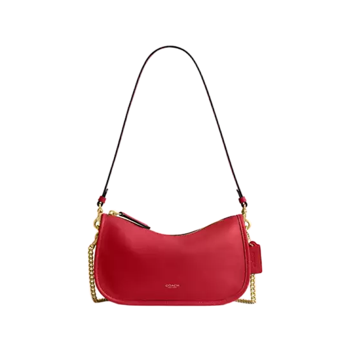 CCC36-B4SCA Coach Waverly Bag Brass Scarlet