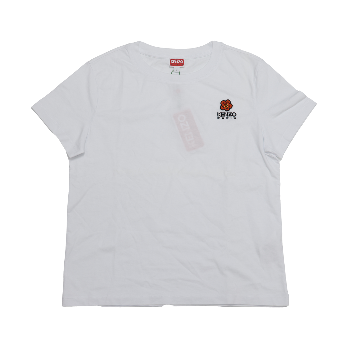 IT979FT9GVBF Kenzo Boke Flower Crest T-Shirt White