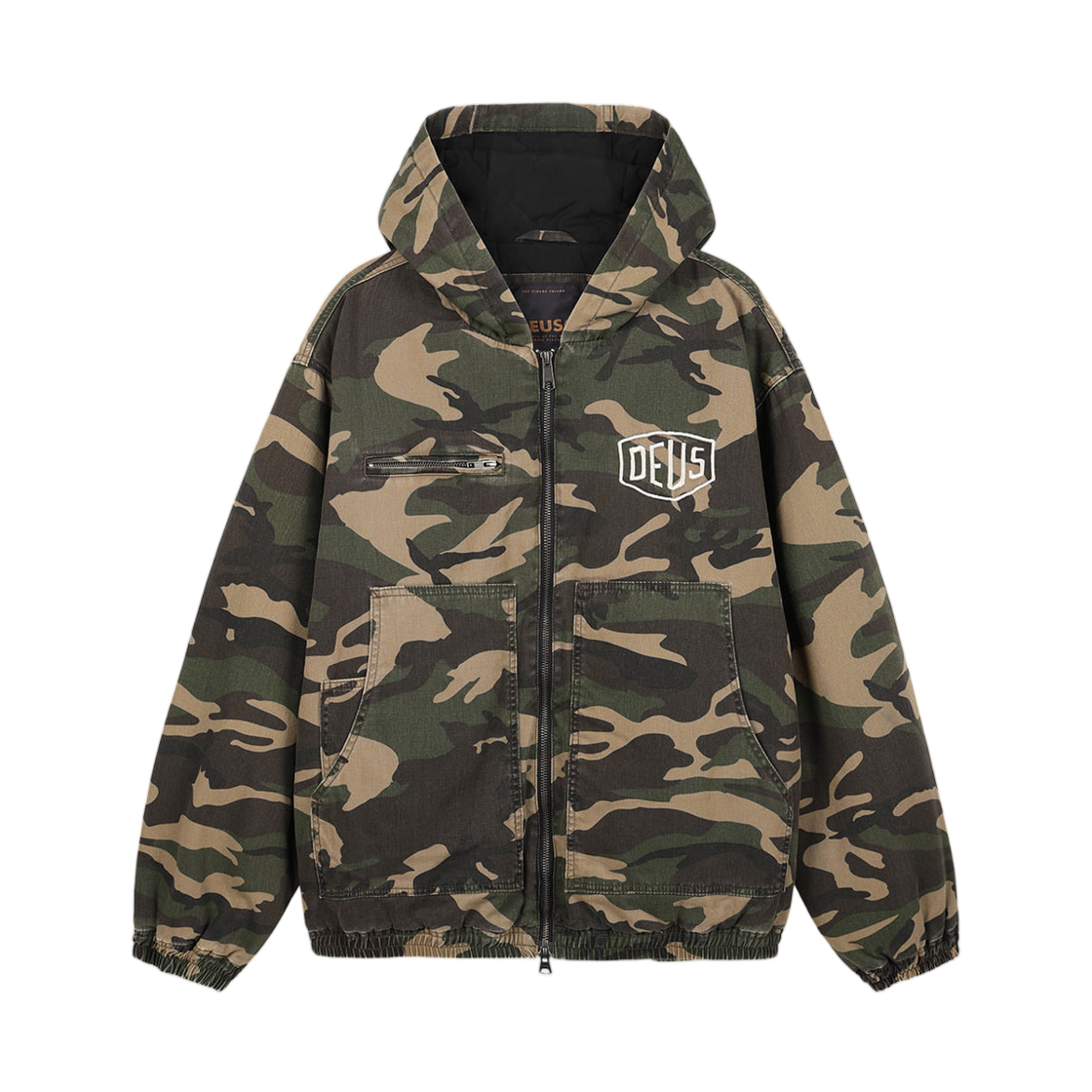 - Deus Ex Machina Marsden Hoodie Jacket Camo