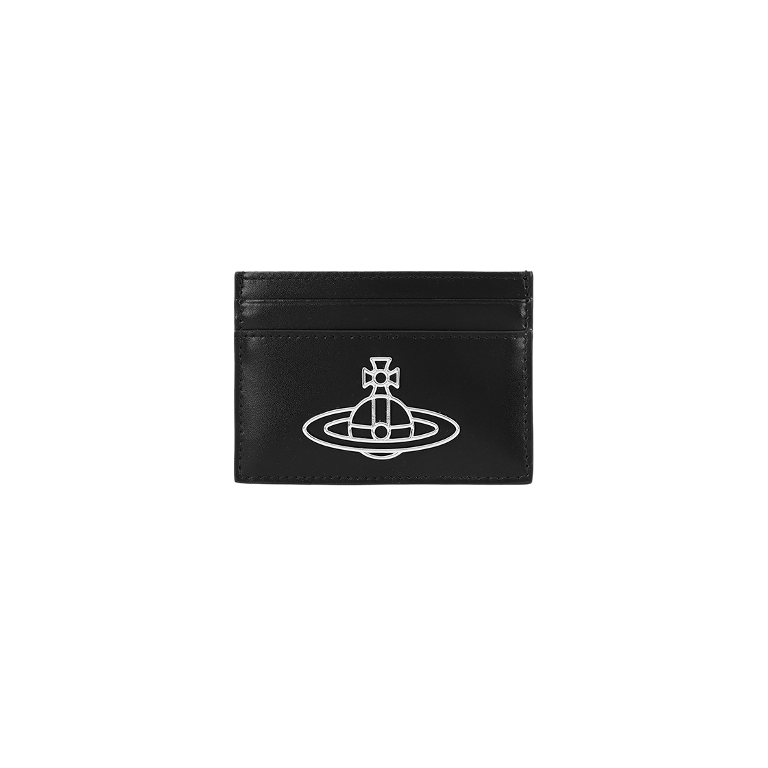 54030007W L0077 N401 [25% 쿠폰] Vivienne Westwood Orb Logo Nappa Leather Card Holder Black